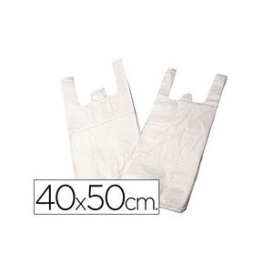 Bolsa Camiseta 40X50 G200 Reciclada Paq 100 uds.