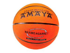 Balon Amaya de Basket Caucho Naranja N 6