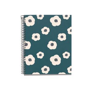 Cuaderno Espiral Nb4 5X5 mm A5 100 Hj 70 Gr T/d Keep It Simple Verde Mr