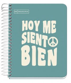 Cuaderno Nbook 1 Cuad 5X5 mm A6 Cla 100 Hj 90 Gr Messages Turquesa Mr
