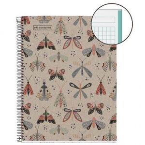 Cuaderno Reciclado Nbook 1 5X5 mm A5 80 Hj 80 Gr Ecobutterfly Mr
