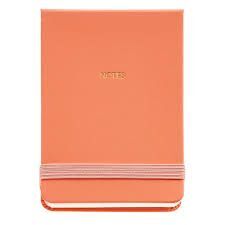 Cuaderno Mini Liso Tiny Notes Naranja Mr