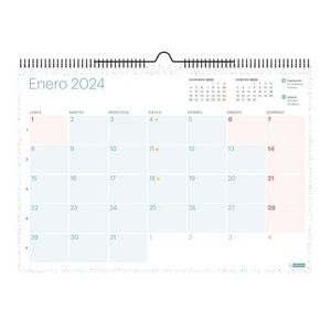 1 Pieza Calendario Imán De Nevera 2024 - Calendario De Escritorio De Enero  2024 A Diciembre 2024, Calendario Mensual Familiar, Calendario De Pared