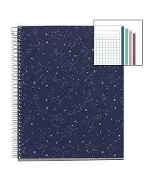 Cuaderno Nbook 4 Cuad 5X5 A5 Cla 120 Hj 70 Gr Cosmos Mystic Mr