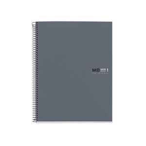 Cuaderno Nbook 1 Cuad 5X5 A4 Cla 80 Hj 90 Gr Calm Grafito Mr