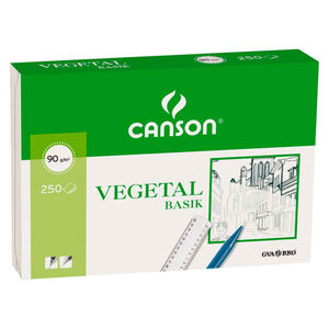 Papel Vegetal Canson A3 250 Hojas 95G.