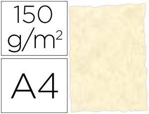 Papel Pergamino Din A4 Troquelado 150 Gr Color Parchment Topacio Paquete de 25 Hojas