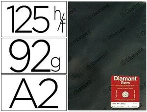 Papel Vegetal Diamant Din A2 92 Gr -Paquete 125 Hojas