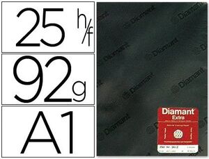 Papel Vegetal Diamant Din A1 92 Gr Hoja -125 Hojas