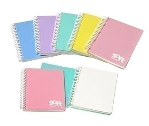Cuaderno Espiral Puntos 11X16 Pp Soft 80 Hj Amarillo