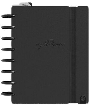 Cuaderno Ingeniox Classic A5 My Planner Semana Vista 240 Hj Negro