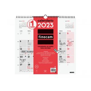 Calendario Pared Escribir L Finocam 2023