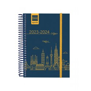 Agenda Espiral Escolar Secundaria Finocam 8º Dia Pagina City 2023/2024