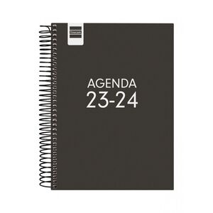 Agenda Espiral Escolar Finocam 4º Dia Pagina Cool Negro 2023/2024