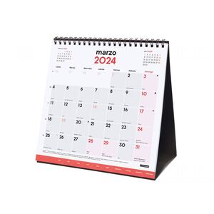  Finocam - Calendario 2024 Color de escritorio para escribir  Enero 2024 - Diciembre 2024 (12 Meses) Color Español : Productos de Oficina