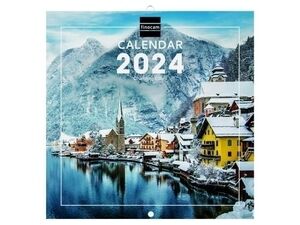 Calendario Pared 18X18 Charming Finocam Intl 2024