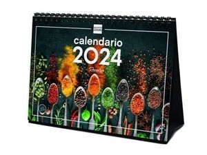 Calendario Sobremesa Recetas Finocam 2024