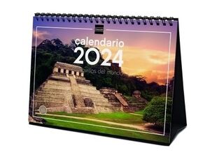 Calendario Sobremesa Maravillas del Mundo Finocam 2024