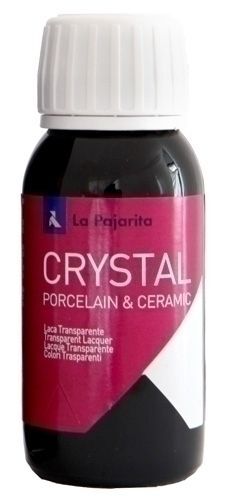 Laca Transparente Cristal la Pajarita Frasco 50 Ml Rosa C-08