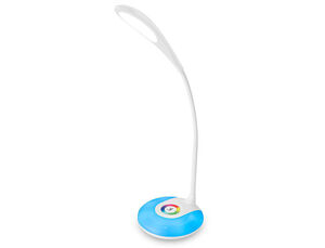 Lampara Infantil Liderpapel Sobremesa Recargable Abs 16 Led 3. 7W Sensor 3 Niveles Color Blanco