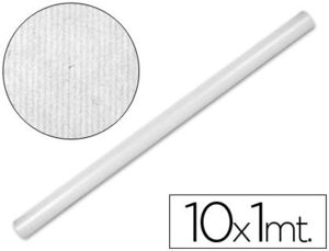 Papel Kraft Liderpapel Blanco Rollo 10X1 M