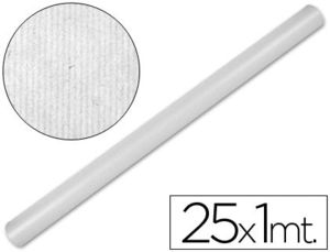 Papel Kraft Liderpapel Blanco Rollo 1X25 cm