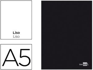 Libreta Lisa A5 T/ Negra 80 Hj 60 Gr