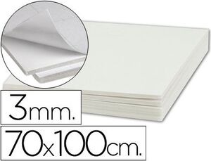 Carton Pluma Liderpapel Adhesivo 1 Cara 3 mm 70X100