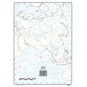 Mapa Mundo Asia Político