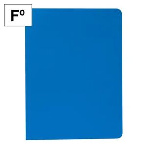 Subcarpeta Plus Office Folio 200 Gr Azul Marino