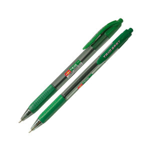 Bolígrafo Tinta Viscosidad Extrema Plus Office Trio Gp Verde