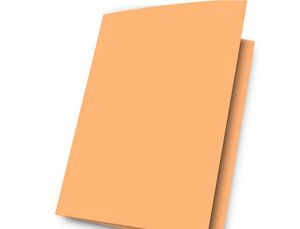 Subcarpeta Cartulina Gio Folio Naranja Pastel 180 Gr