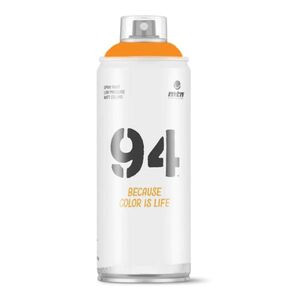 Spray Pintura Mtn 94 Naranja Fluorescente 400 Ml