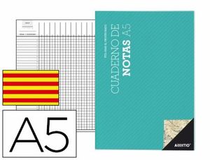 Bloc Notas Additio A5 Plan de Curso y Evaluacion Continua en Catalan