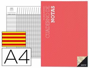 Bloc Notas Additio A4 Plan de Curso y Evaluacion Continua en Catalan
