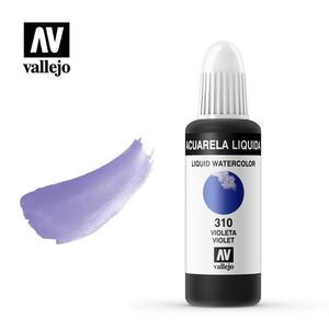 Acuarela Liquida Vallejo 310 Violeta 32Ml