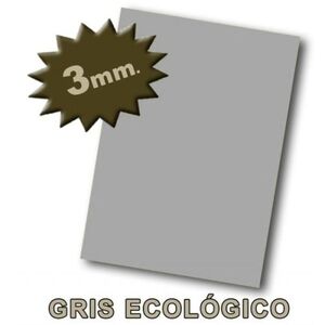 Carton Precision Ecologico 50X70 3 mm Gris Bolsa de 5
