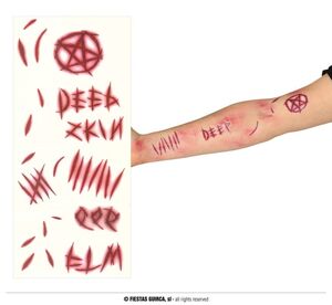 Tatuaje Cicatrices Demonio