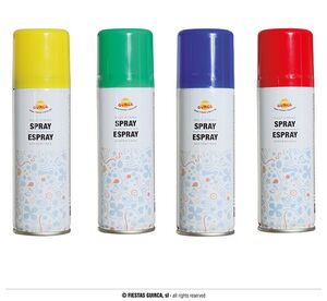 Bote Spray Serpentina 83 Ml Colores Surtidos