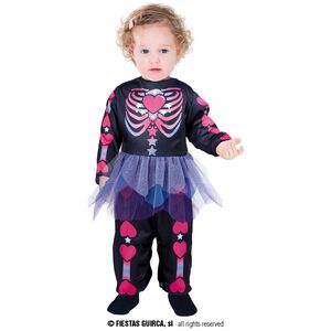 Disfraz Pink Skeleton Baby 12-18 Meses