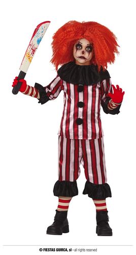 Disfraz Clown Boy Infantil 5-6 Años