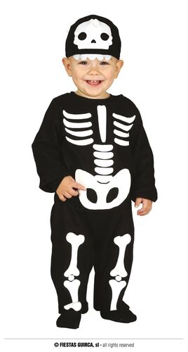 Disfraz Cute Skeleton Baby Talla 18-24 Meses