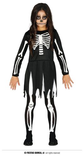 Disfraz Skeleton Infantil 3-4 Años