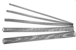 Espiral Metalica Paso 64 (5:1 ) Negro 10 mm Caja de 200