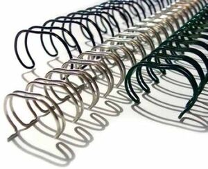 Canutillo Metal Wire-O Yosan Nº 9 (34 Anillas Paso 3:1) 14,3 mm Negro Caja de 100