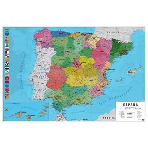 Poster Mapa España