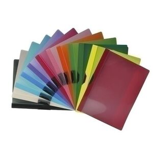 Dosier Clip Office Box Pp Clip-It Colorline A4 Pinza Plastico 30H Expositor de 48