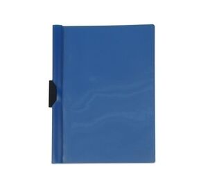 Dosier Clip Office Box Pp Clip-It A4 Pinza Plastico 30H Azul Marino