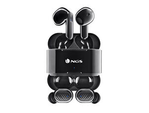Auricular Ngs Artica Duo Bluetooth Tactil 30 Horas Autonomia Color Negro