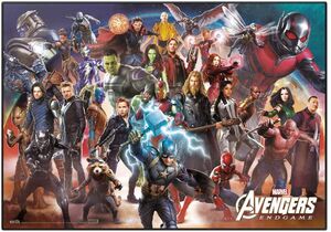 Vade Escolar Erik Marvel los Vengadores Endgame Line Up